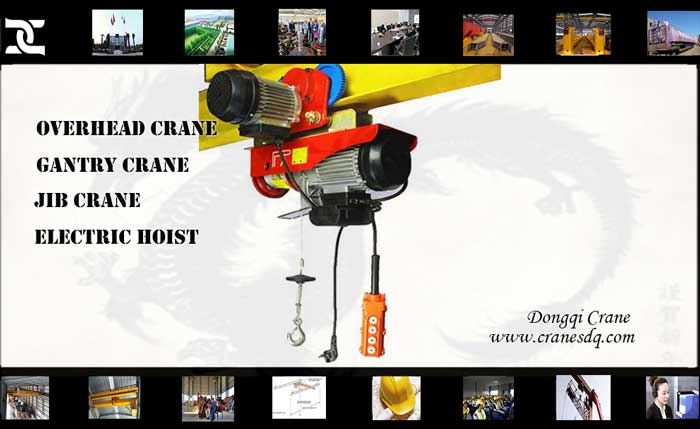 Small rope hoist