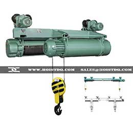 Variable speed hoist: MD/CD double speed wire rope hoist | Variable speed wire rope hoist