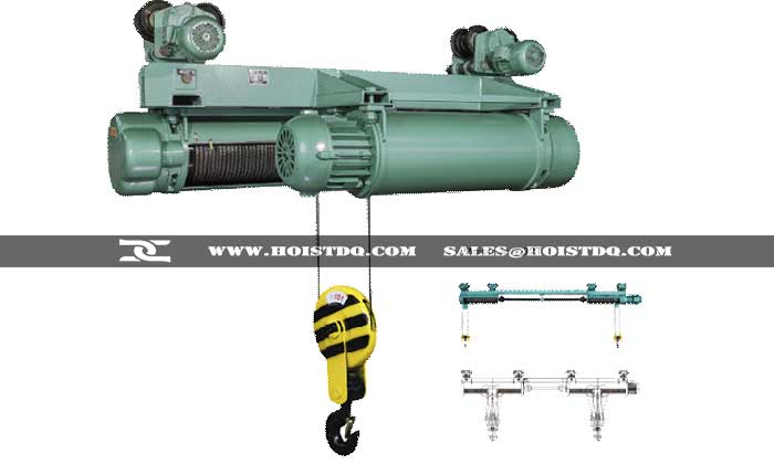 Variable speed hoist: MD/CD double speed wire rope hoist | Variable speed wire rope hoist 1 Variable speed hoist