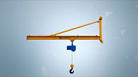 wall mounted jib crane video