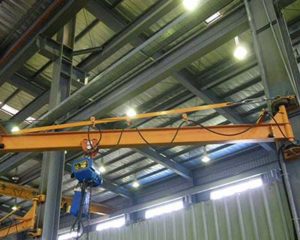 Wall mounted jib crane