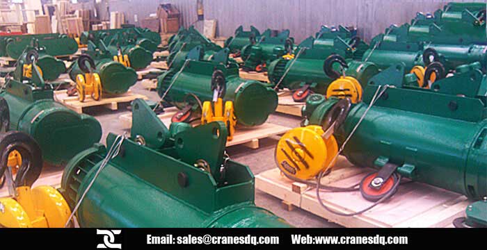 Wire rope hoist for delivery