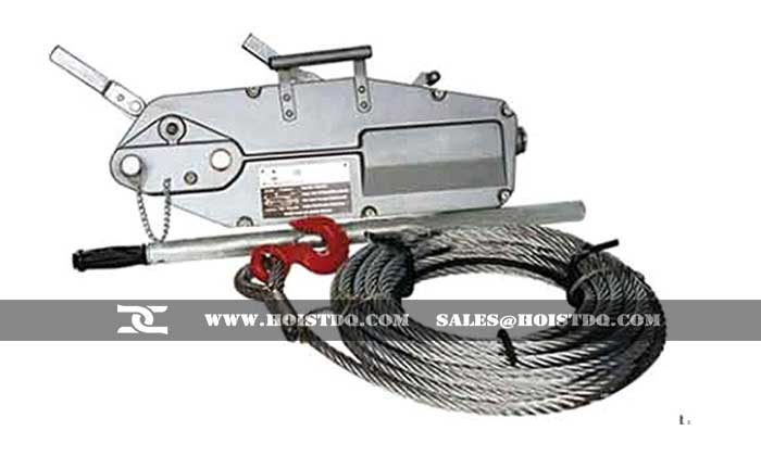 Wire rope pulling hoist: A material handling solution- Dongqi pulling hoist