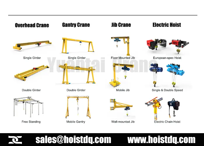 yuantai cranes and electric hoists indonesia